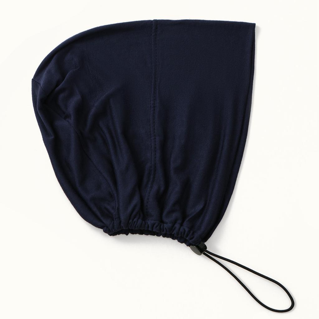 New Women Muslim Inner Caps Drawstring Instant Hijab Solid Adjustable Elastic Undercap Modal Hijab Muslim Bonnet Underscarf