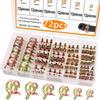 72Pcs Color Zinc Elastic Clamp Set 7mm10mm14mm16mm17mm Water Pipe Clamp YouTube Clamp Box