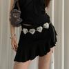 Skirt Styling Punk Dress Belt PU Rivet Belt Fashion Vintage Women's Belt  Jeans Accessories