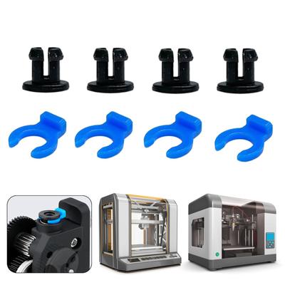 4Pair PTFE Bowden Tube Fittings 4mm Pneumatic Claw Buckle Connectors for 3D Printer Accessories