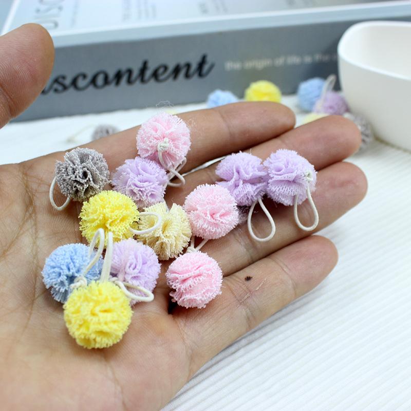 10Pcs 1:12 Dollhouse Mini Bath Ball Bath Sponge Ball Dollhouse Bathroom Furniture Decoration Dolls House Diy Scene Decor