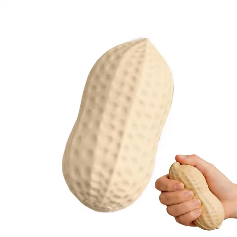 

Aesthetic Peanut Figurine: Crunchy Sensory Stress Ball, Realistic Food Ornament, Trendy Adult Hobby Fidget Toy, 2026 New