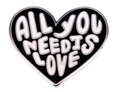 Yellow Submarine You Need Is Pin Badge Yellow Submarine You Need Is Pin Badge Size 3cm X [All Love] [All Love] (approx.) 2.5cm