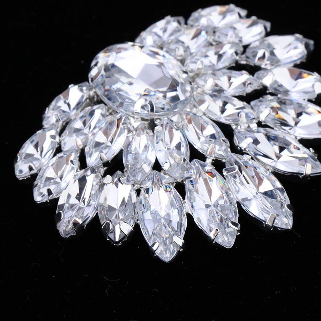 of Ladies Rhinestone Shoe Clips Jewelry for Shoes, Bags, Hats,