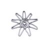 Sun And Moon Face Charms Multi Color Alloy Pendants For Celestial Themed Jewelry