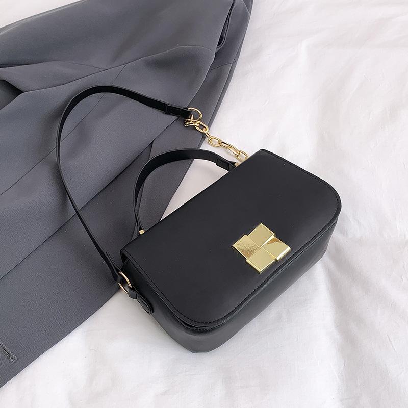 Premium texture fashion small bag women's messenger bag 2025 popular new versatile shoulder small square bag