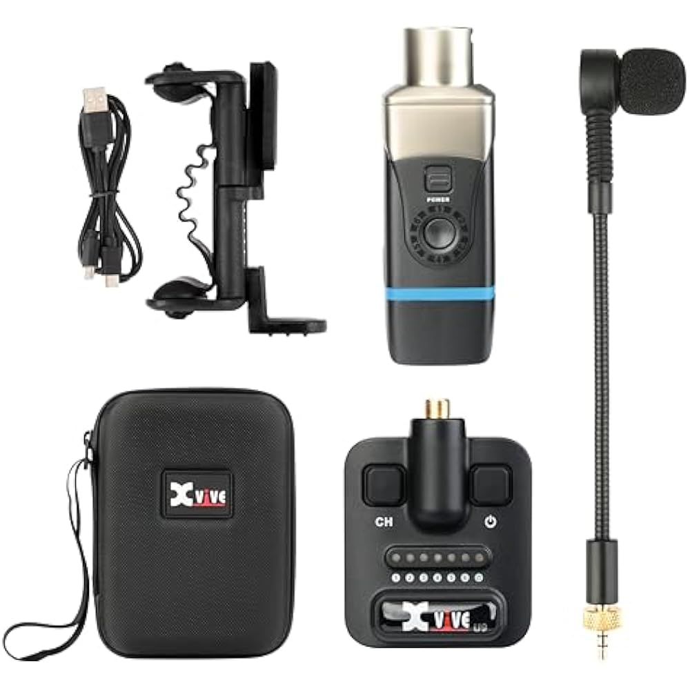 Xvive Xvibe U9 Violin Wireless System Wireless System XV-U9/VN