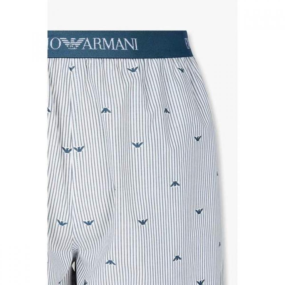Emporio Armani Men S Eagle Logo Pattern Lounge pantS 0816132008