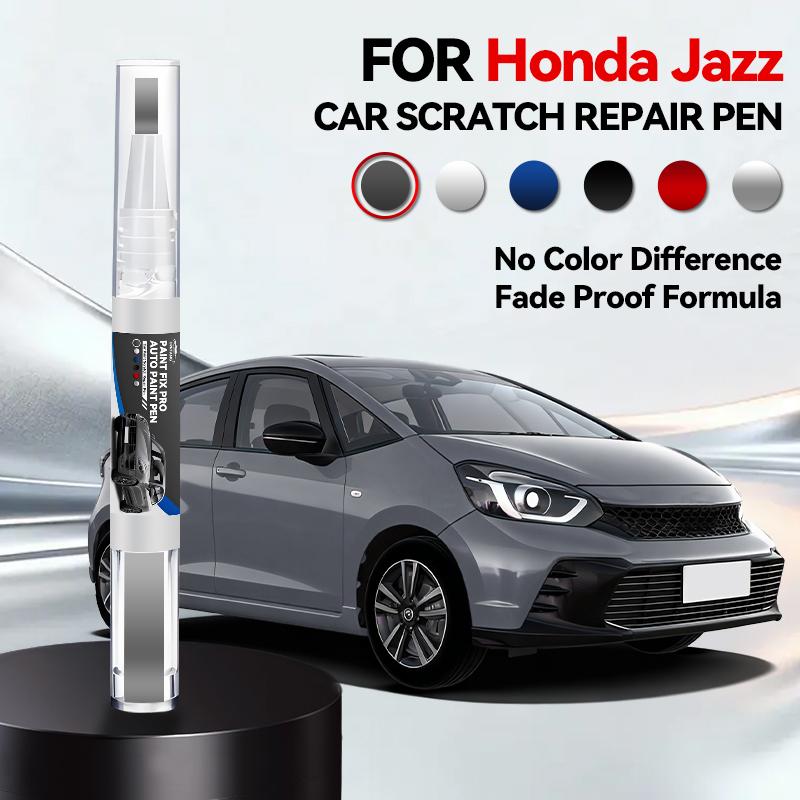 For HONDA JAZZ Car Paint Repair Pen Paint Scratch Repair Accessories Silver Black Blue Metallic Brown Green Urban Gray Red