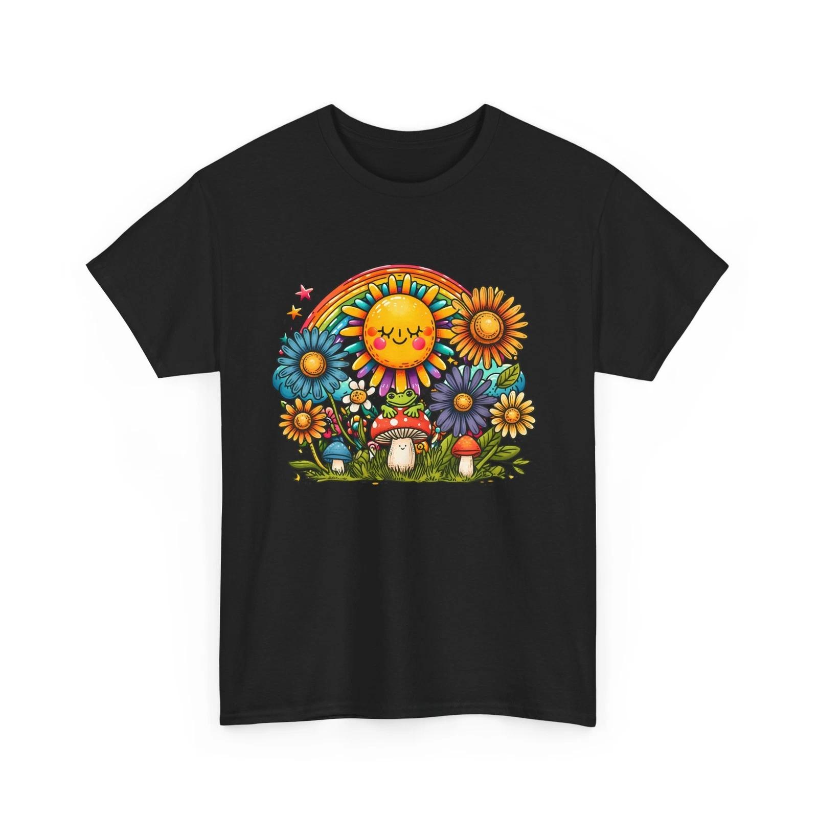 Shine Your Light T-Shirt | Spiritual Awakening Hippie Tee | Zen Shirt L