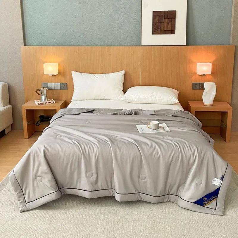 

2025 Новое соевое одеяло Летнее одеяло с кондиционером Летнее прохладное одеяло, близкое к телу, комфорт 150x200cm 1pcs