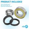 Rear Axle Bearing Bushing & Oil Seal Kit for Club Car DS & Precedent 1986-2014 Electric Golf Cart OEM 1011291 1014207 1013794