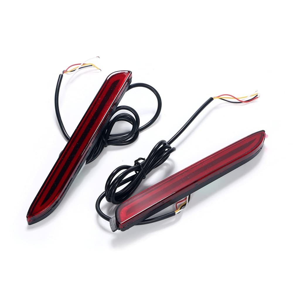 one+lifestyle Toyota LED Reflector Sequential Turn Signal Flowing Turn Signal Rear Bumper Light 20