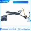 T-Shaped Electric Vehicle Charger Plug with Pure Copper 3-Hole Cord