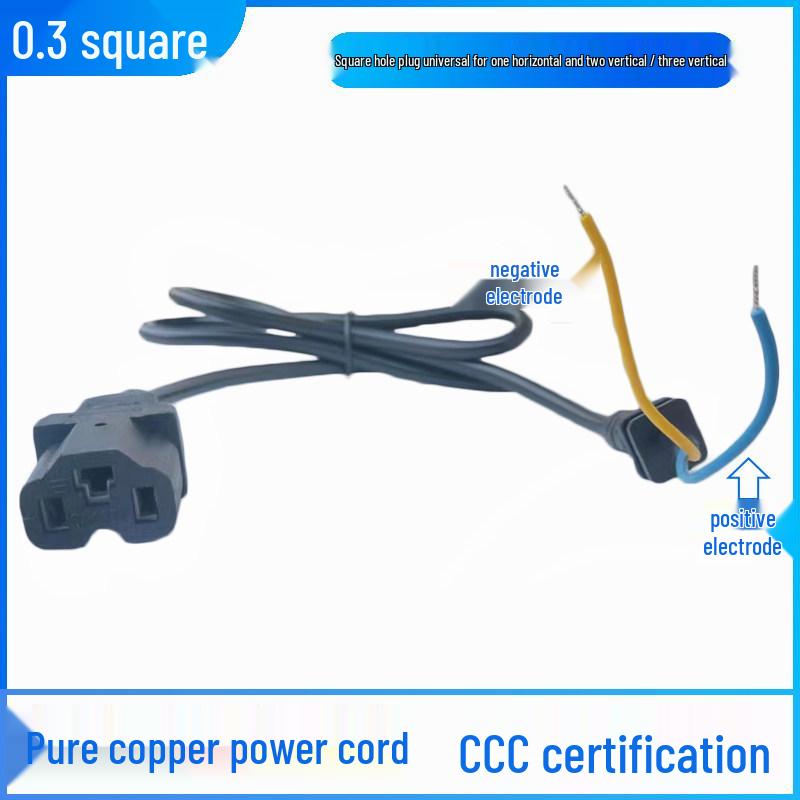 T-Shaped Electric Vehicle Charger Plug with Pure Copper 3-Hole Cord