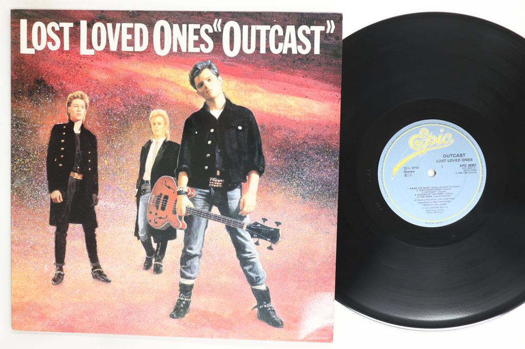 LP Record LOST LOVED ONES  Outcast EPC26357 EPIC 1985 Europe Rock Used
