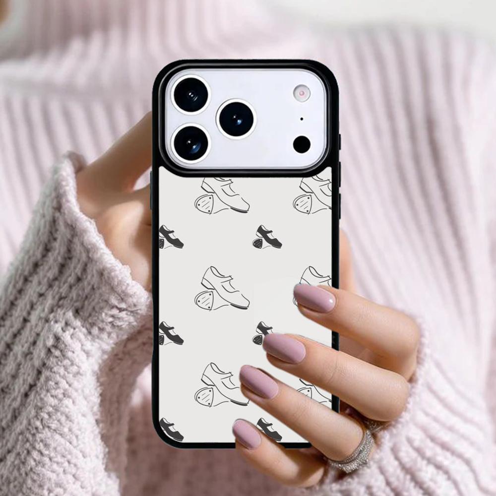 Tap Dance Shoe Phone Case For Apple iPhone 17 Air 16E 15 14 Plus 13 12 11 Pro Max Mini Funda Cover