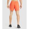 Gymshark Arrival 5  Shorts Papaya Orange A2a1m Obc7