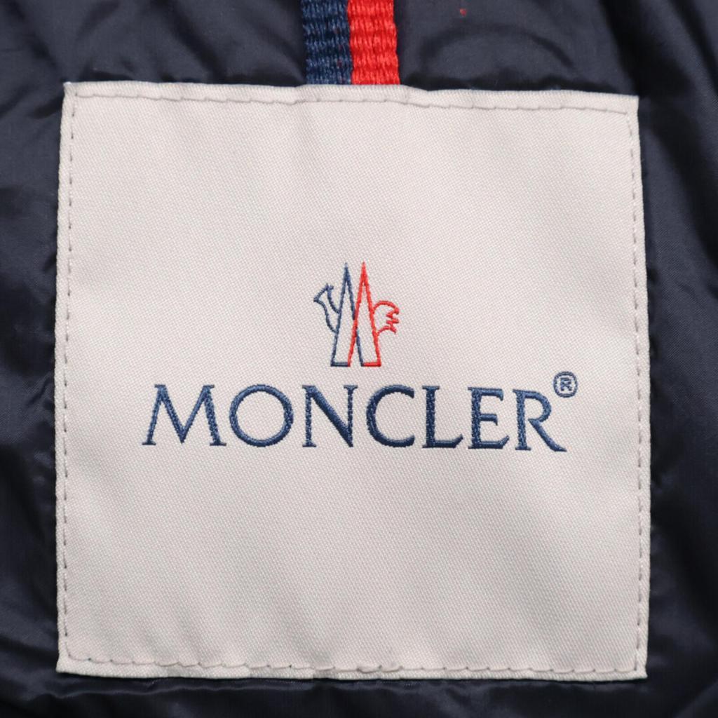 MONCLER HERMINE Hermine hooded down jacket coat O NavyUsed