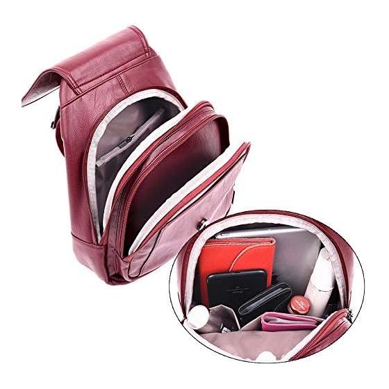 Women's backpack for commuting, small day bag, rucksack, shoulder bag, 2-way body bag, outdoor, crossbody bag, lightweight, waterproof, stylish,