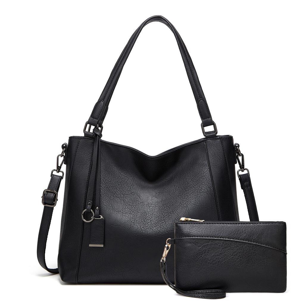 New Soft Leather Women's Handbag European and American Fashion Trendy Casual Ladies Shoulder Crossbody Bag
