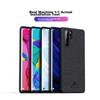 ESCASE Huawei P30 Pro Phone Case, P30 Pro Protective Cover, Creative Full-Edge Anti-Drop Leather Back Cover, ES-19 Deep Black