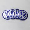 2026 Caldo Per VOLKSWAGEN VW 4 Pezzi Adesivi Coprimozzo VW Decalcomanie in Alluminio Accessori Auto Per Volkswagen Polo Arteon Tiguan Golf Tou