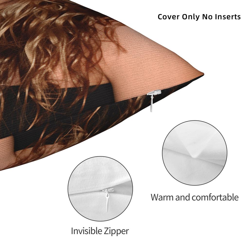 Federa per cuscino Singer S-Shakira Federa moderna per cuscino per divano, poltrona, letto, soggiorno Federe comode Regalo di compleanno