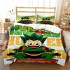 Hunter×Hunter Bedding Set Exquisite Bed Supplies Set Cartoon Anime Duvet Cover Bed Comforter Set Bedding Set Birthday Gift
