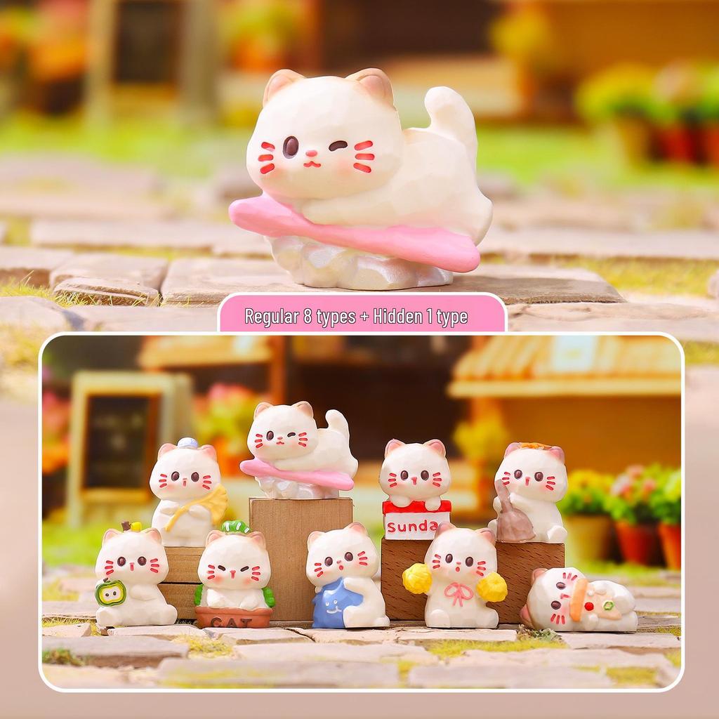 Guochao Hanfu Girl Figurine: Spring Breeze Blind Box Collectible – Dreamy Decor & Gift