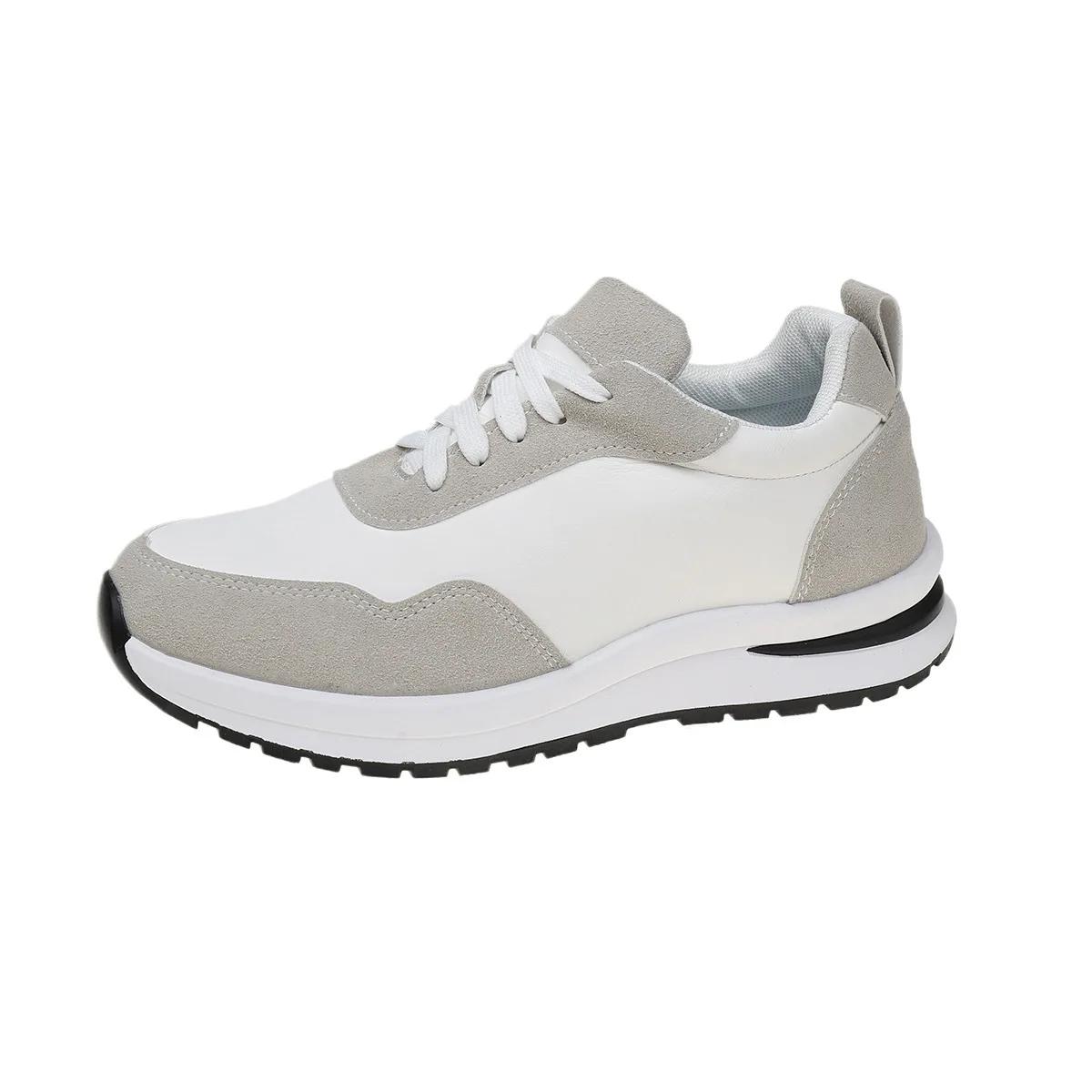 

Новая женская спортивная обувь больших размеров, модная шнуровка, дизайнерский бренд, женская обувь, осенняя классика, универсальная женская вулканизированная обувь 36