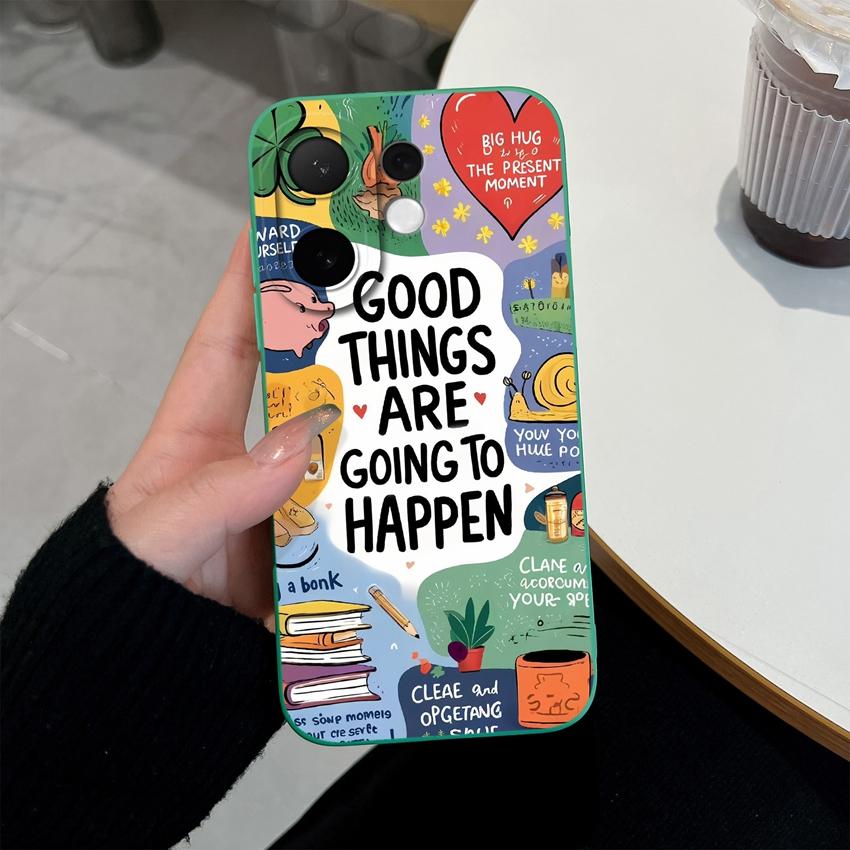 For Vivo V60 V50 V40 Lite V30 V20 SE V70 FE Phone Case Multicolor Hearts Full Protection Soft Smooth Liquid Silicone Housing For Vivo Shockproof Shell