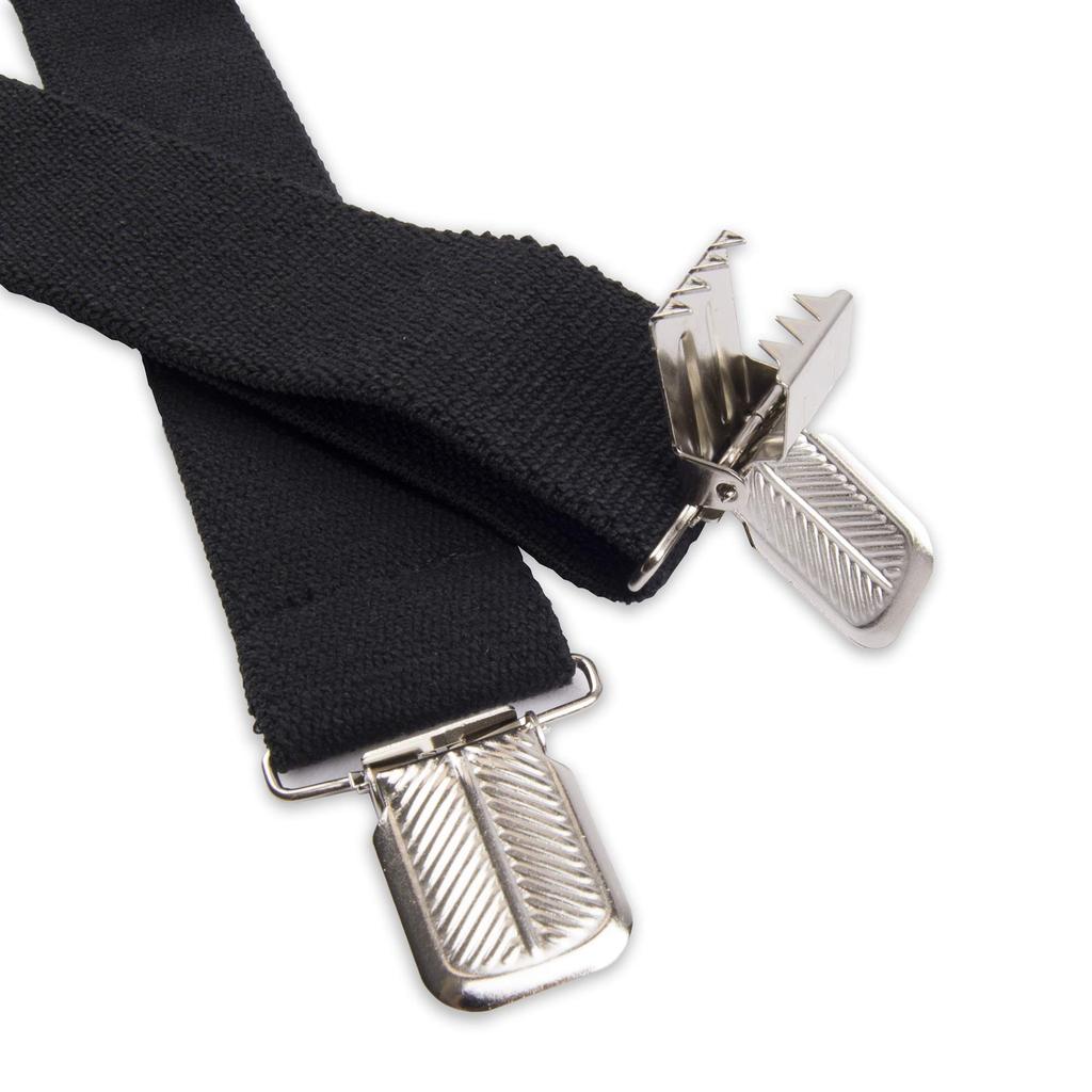 Dickies Cross Width Free Size Men's Suspenders, Black, Construction, 3.5cm,