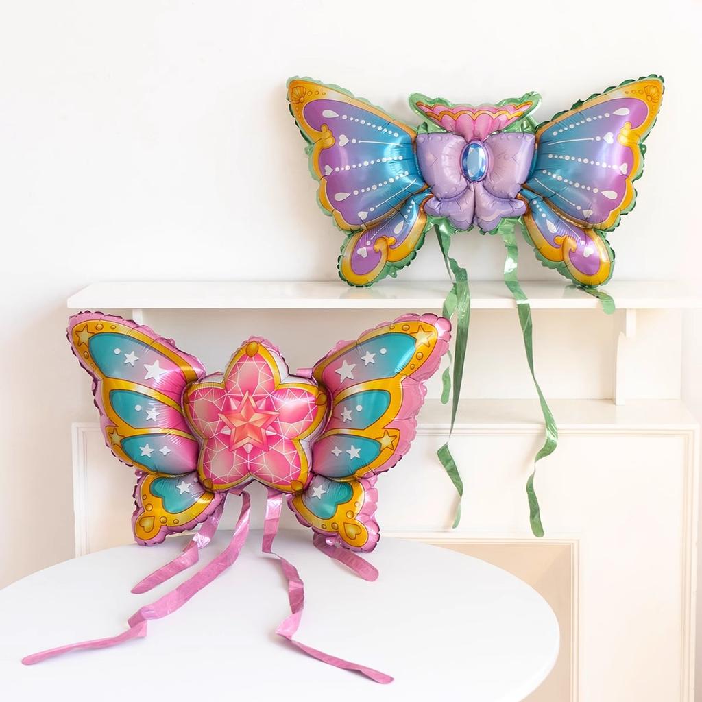 Children's Photo Back Decoration Butterfly Wings Balloon