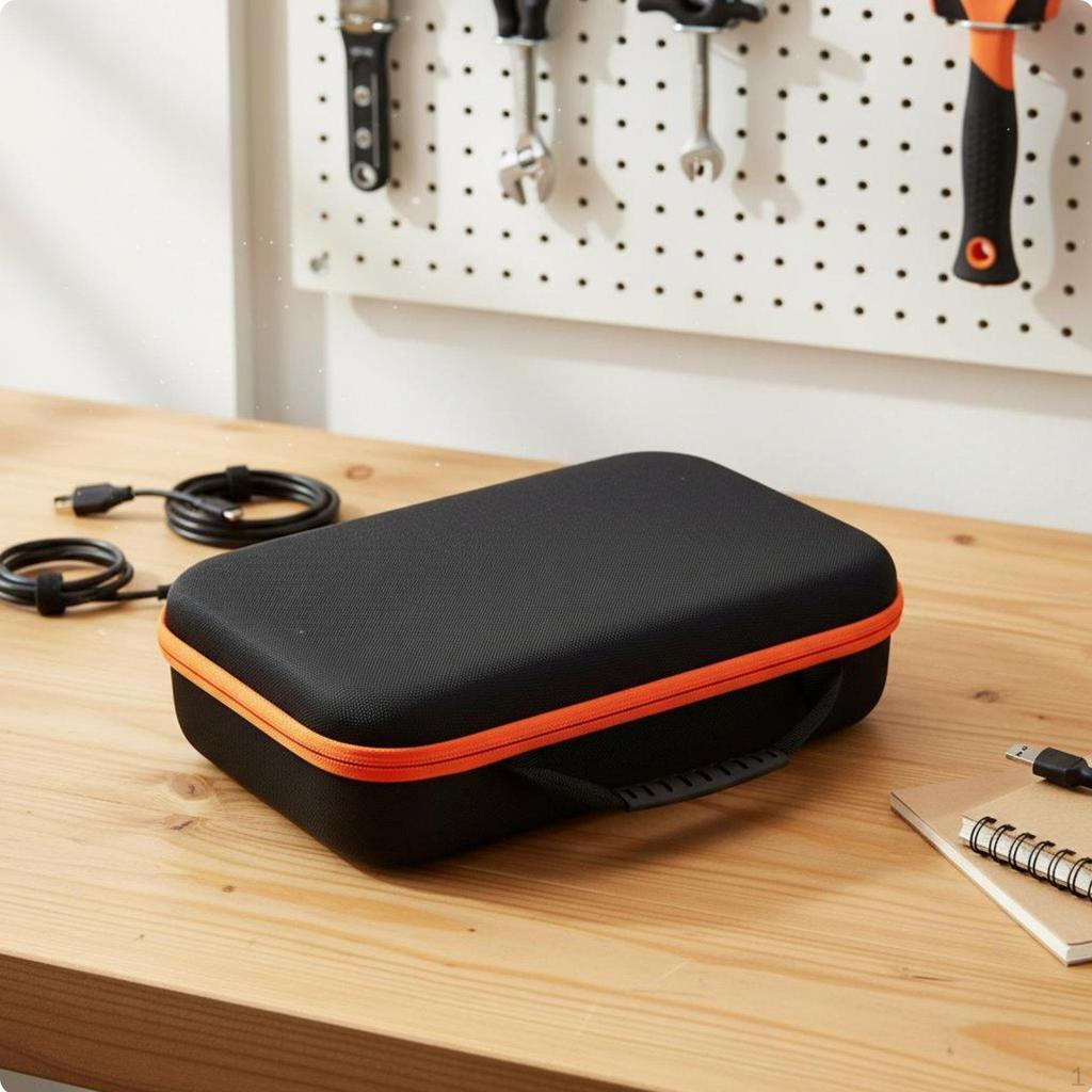 Electric Drill Carrying Bag Wear Resistant Carry Case Internal Mesh Pocket Portable