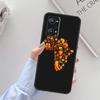 Africa Map Geogra For Realme C61 C75 C55 C51 C21Y C25S C67 C53 13 12 10 11 14 Pro Plus GT 6T 6 5 GT7 Pro Case