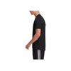 Adidas Solid Color Logo Print Casual Crew Neck Short Sleeve T-Shirt Men Tops Black GT5545