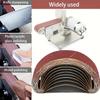 10Pcs 30 X 330 Mm Abrasive Belt - 60/80/120/240/400 Grain Size - for Sanding, Filing, Grinding and Deburring