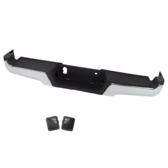 Ford F250 Rear Bumper (2017-2022) No Sensor Holes