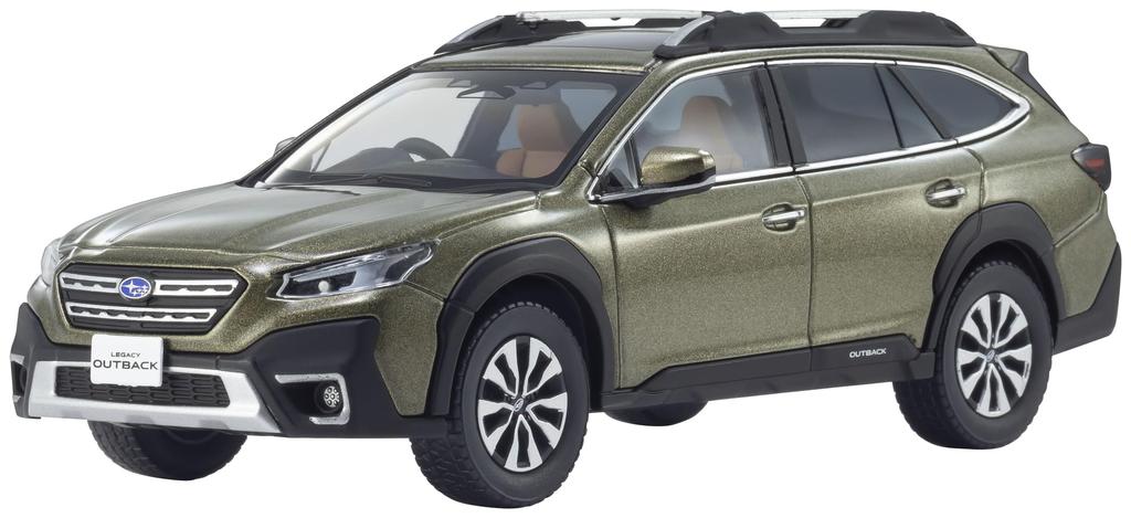 Kyosho Originální Subaru Legacy Outback Hotový model KS03935GR 1/43 (Zelená)