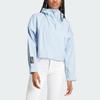 Adidas City Escape Full-Zip Hoodie Women Hoodies Light-Blue HZ2875