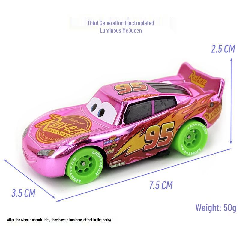 Lightning McQueen Alloy Toy Car Model - Generations 1, 2 & 3 Full Payment