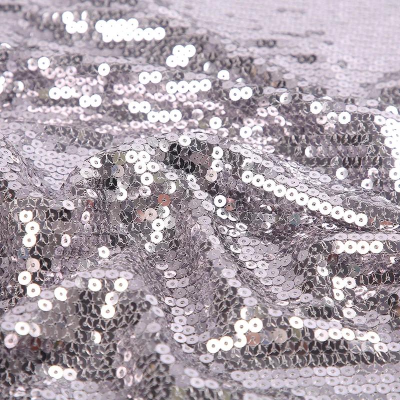 1/3/5yard 3mm Embroidered Flip Side Material Shiny Fish Scale Sequin Fabric for Clothing Performance Outfits Bag Shoe Fabric