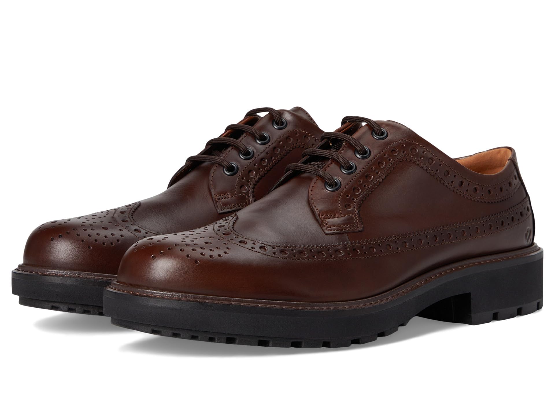 

ECCO Metropol Oslo Men s Wingtip Dress Shoes, POTTING SOIL/POTTING SOIL, Size 27.5 cm, 3E