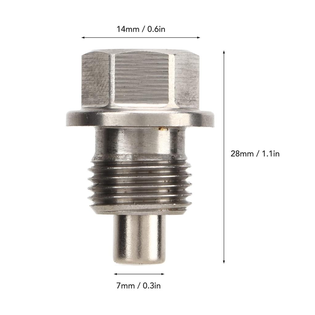 Yctze Engine Magnetic Drain Plug DP015 M14x1.25mm Sc Engine Magnetic Drain Plug