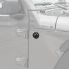 Car Radio Antenna Base Cover Trim For Jeep Gladiator JT/Wrangler JL 18-25 Black
