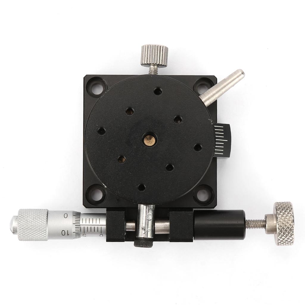 R38 Manual Rotation Stage Rotating Platform Precision Bearing Sliding Tuning Stage 38mm*20mm