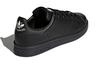 adidas Originals STAN SMITH J Abrasion Resistant Low Top Kids' Skateboarding Shoes Black Teenagers M20604