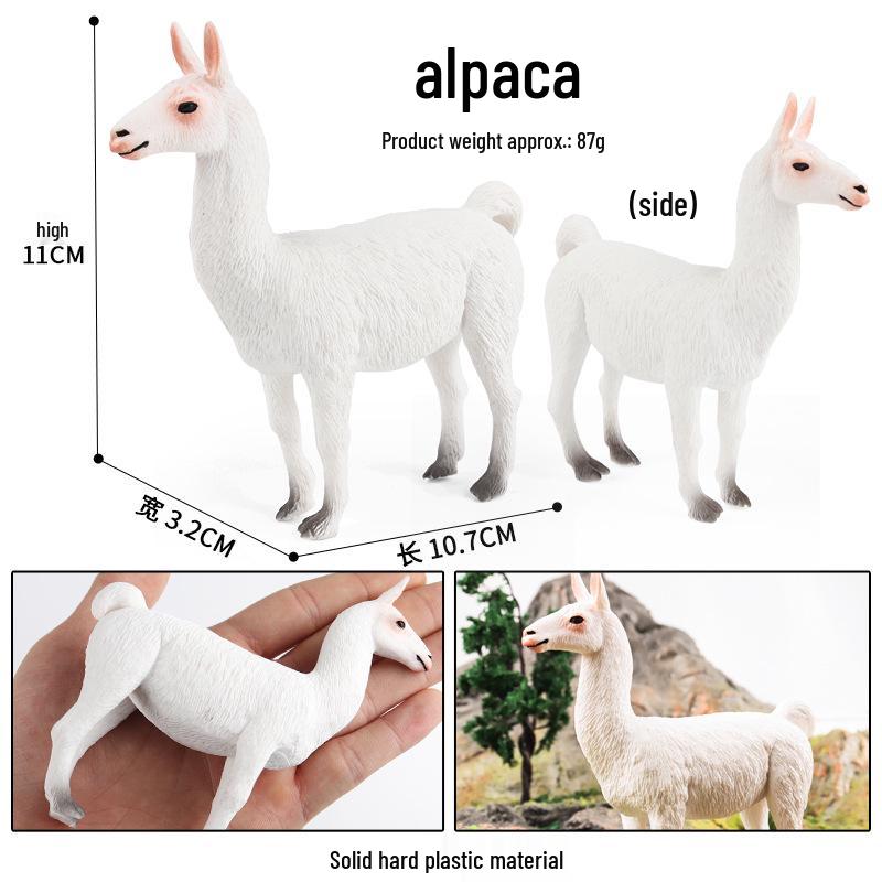 Children's Cognitive Animal Model Toy - Donkey Foal & Zebra Ornament