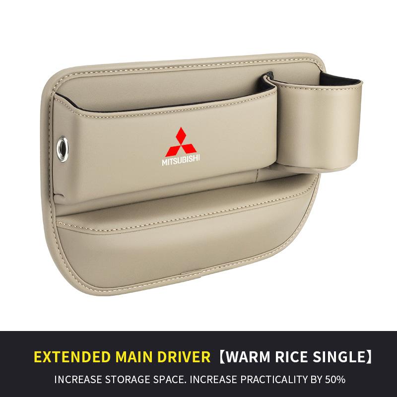 

Car Seat Gap Multifunction Storage Box Seat Gap Cup Holder For Mitsubishi Outlander Pajero Asx Lancer Evolution X Ralliart L200